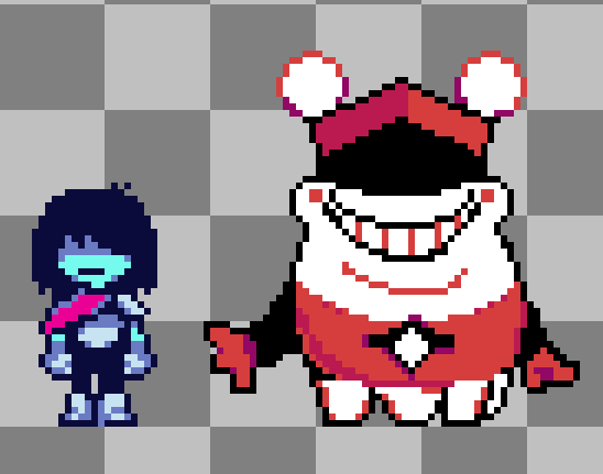 DAILY_TENNAS's tweet photo. CREATING TENNAS USING THE TV SMILE UNTIL A RELEASE DATE FOR DELTARUNE CHAPTERS 3 TO 4 GETS REVEALED....

#1
RED TENNA https://t.co/QWTjbbWp97