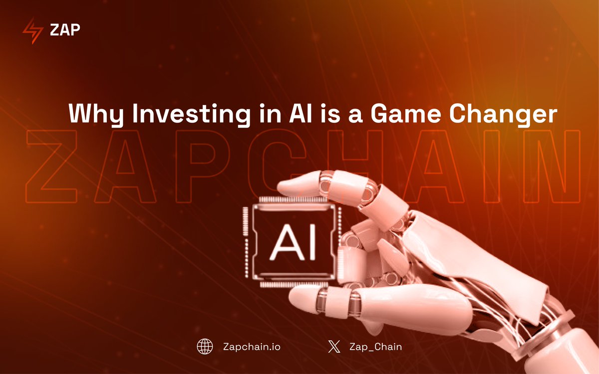 Zap_Chain's tweet image. Artificial Intelligence (AI) is changing the game across industries, and projects like #ZAP are at the forefront.

The AI market is on fire. It&apos;s expected to grow from $136.55 billion in 2022 to a whopping $1.81 trillion by 2030​​. Investing in AI now could mean significant…