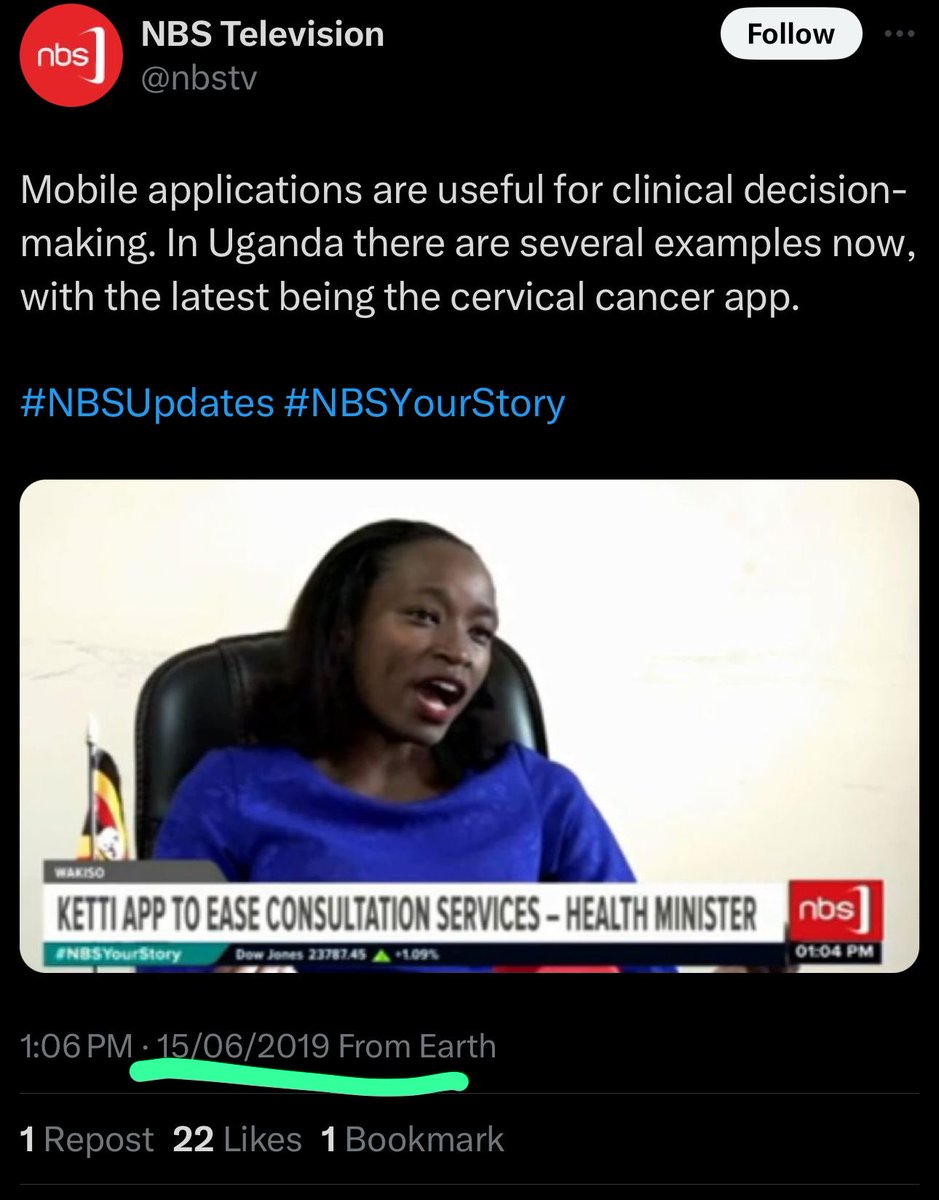 NKaliisa's tweet photo. Someone once asked me why I always accept @nbstv TV interviews. I told her it's because they made sense of us when no one else could. They listened when other media houses stayed silent. https://t.co/LohAPf1x5t