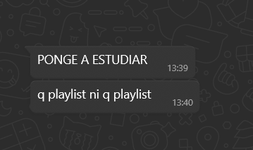 ni mi madre se atrevió a tanto