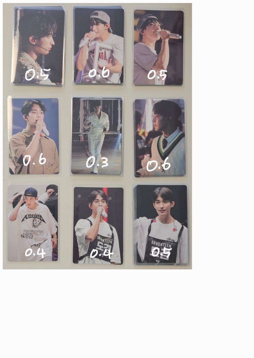 GO__Ing's tweet photo. Fix dapet nih. Ready kr ya.🤭
-thread~

세븐틴 포카 양도 Scoups, Jeonghan, Joshua, Jun, Hoshi, Woozi, Wonwoo, The8, Mingyu, DK, Seungkwan, Vernon, Dino https://t.co/B0vkUzdc3R