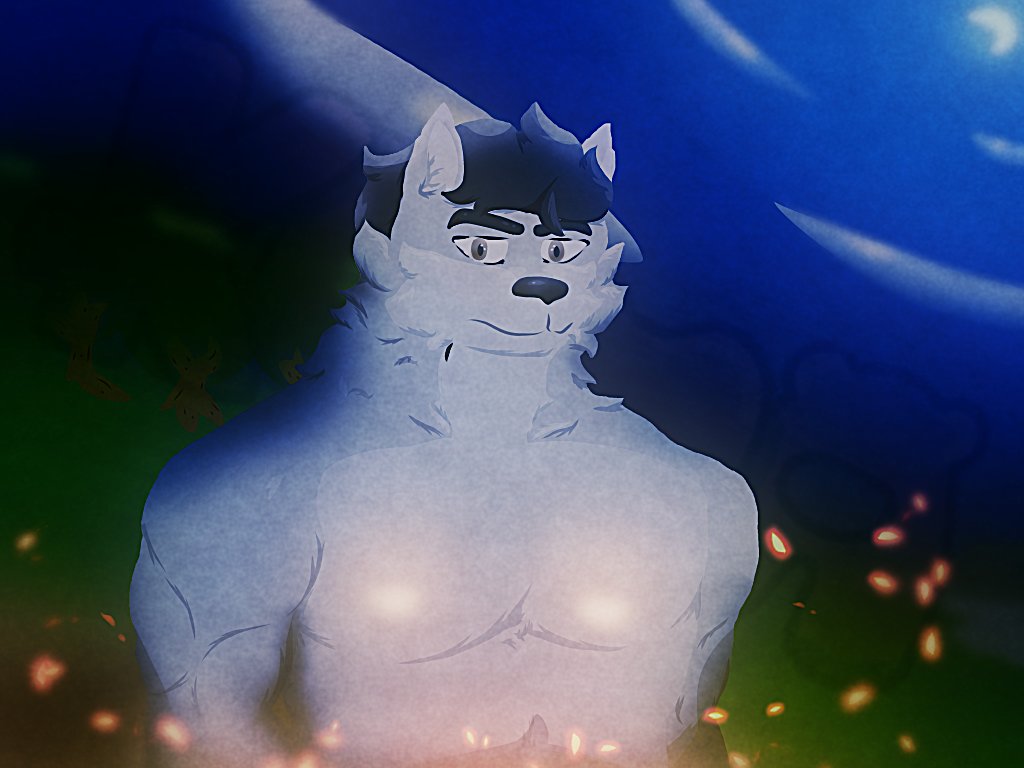 So my attempt on using FireAlpaca seems to be in a positive note! Here's the very first art I made with the software~! Feat. <a href="/ZyleAilonSanova/">Zyle</a>! #furryartwork #furry