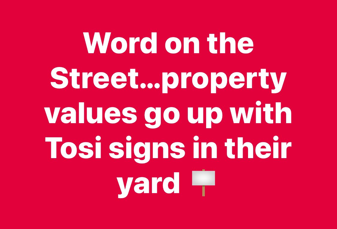 mrsufodike's tweet image. We deliver yard signs right to your yard! 
Get yours: tosiforrep.com 🪧
#yardsign #tosiforrep #staterep #localelectionsmatter