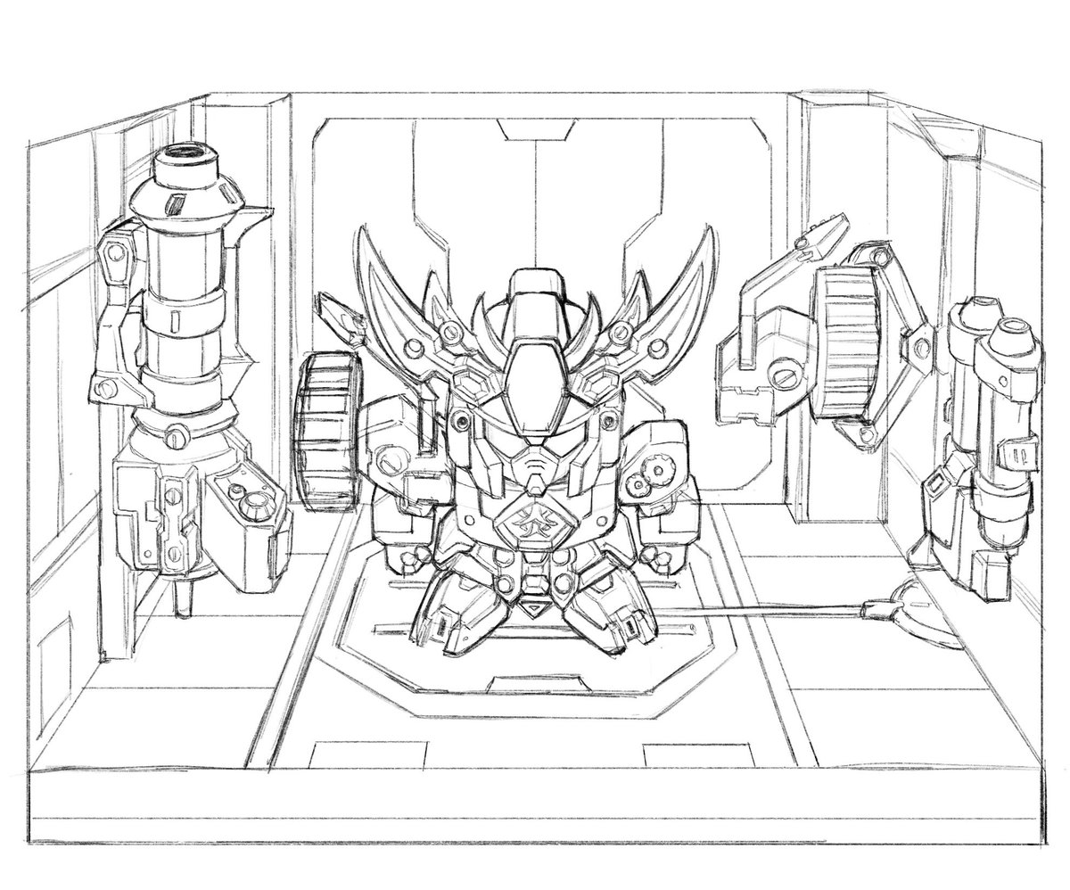#今月描いた絵を晒そう その壱:SD関連
