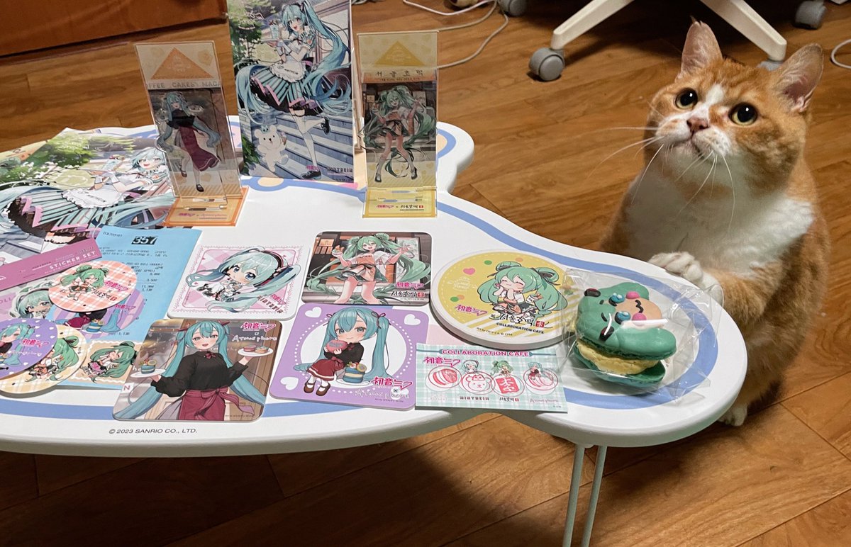 어딜보고있는거지 했는데 내손을 보고있었구나