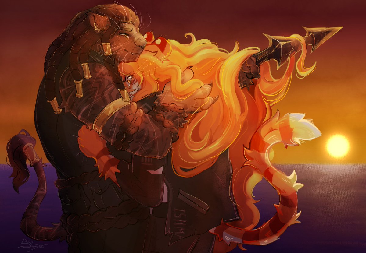 Whales. When they die, they turn to the sun.
And your hair color. Sunset-color.
So when I throw the harpoon, Whales turn to you.

#LimbusCompany