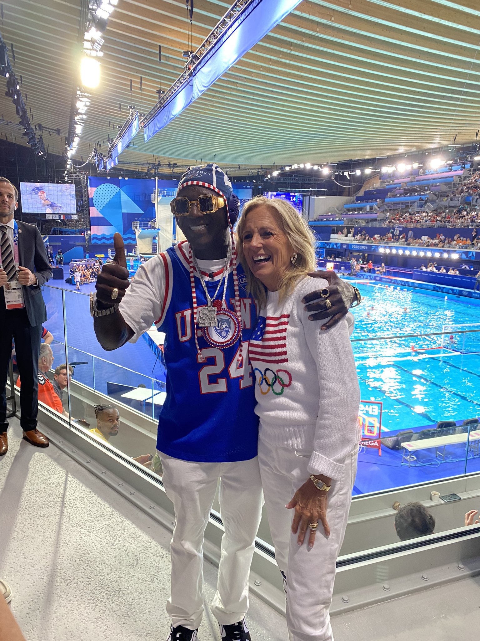 Hala Ayala 🪷 on X: “Flavor Flav and First Lady Dr. Jill Biden 