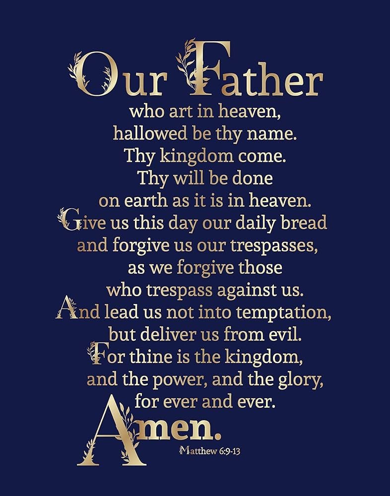 BeachcatTt's tweet image. Will you join me in praying the Lord's prayer?