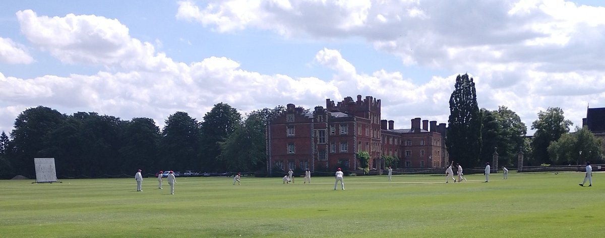 There are worse places to play cricket!

Jesus College 

#Cricket