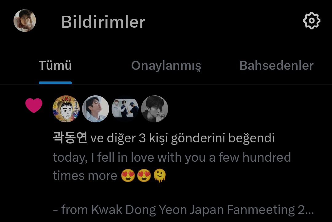 DailyKwak's tweet photo. Could I be dreaming right now 🫠🫠 Did Kwak Dong Yeon really like my tweet 🥹🥹 Can someone slap me 🤭🤭😍🫶🏻

#KwakDongYeon #곽동연 https://t.co/eOSXD3gNhd