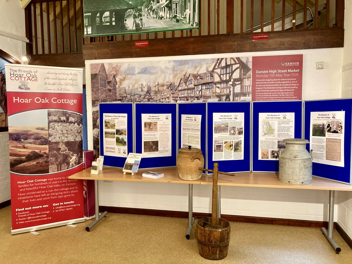 Exmoor NPCs (@exmoornpcs) on Twitter photo The Women of <a href="/hoaroakcottage/">FriendsofHoarOakCott</a> Exhibition will be at our <a href="/ExmoorNP/">Exmoor National Park</a> Centre in #Dunster until Sun Aug 4th. Visit & find out about the lives of the women who lived on this remote part of #Exmoor. An accompanying book is available for £6.00. <a href="/ExmoorNP/">Exmoor National Park</a> <a href="/visitexmoor/">Visit Exmoor</a> @ExmoorMagazine The Women of <a href="/hoaroakcottage/">FriendsofHoarOakCott</a> Exhibition will be at our <a href="/ExmoorNP/">Exmoor National Park</a> Centre in #Dunster until Sun Aug 4th. Visit & find out about the lives of the women who lived on this remote part of #Exmoor. An accompanying book is available for £6.00. <a href="/ExmoorNP/">Exmoor National Park</a> <a href="/visitexmoor/">Visit Exmoor</a> @ExmoorMagazine