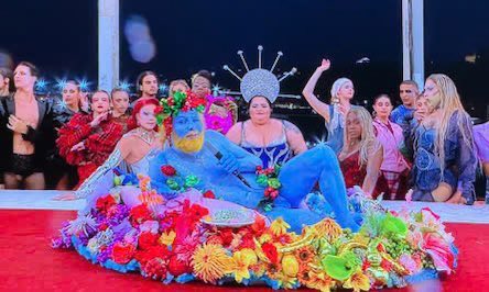 Note to Olympics… WTF is this?!? A big Smurf sitting on a bed of flowers surrounded by a load of inbetweeners? <a href="/Olympics/">The Olympic Games</a> where am I represented in this… oh boy did you mess up! Can’t wait for the prem to start!