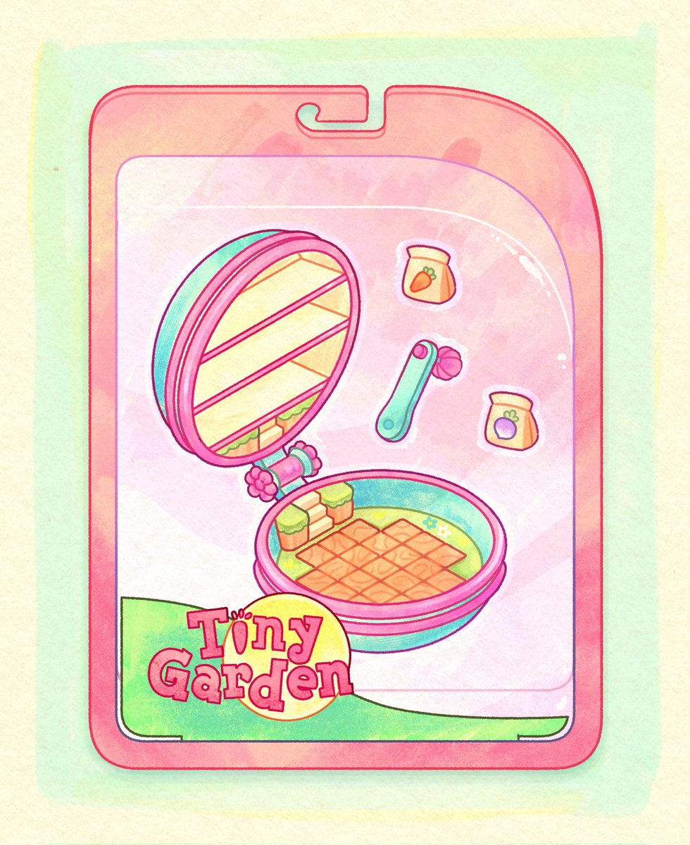 _k_awa's tweet photo. Another tiny fanart for @A0Norte! 🌱

(This time in a toy packaging format 📦) https://t.co/6pmVFrOHfU