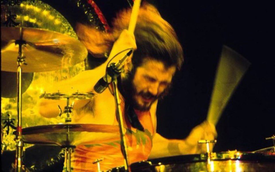 Is John Bonham in your top 3 drummers of ALL TIME? 👇🏻 🥁 
#LedZeppelin