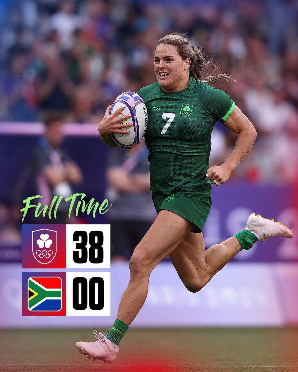 A first Olympic win on the board! 😍

#Ireland7s