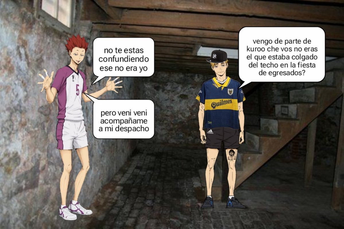 ukaipunk's tweet image. #haikyuu au | los gemelos villa

Dos millonarios planean demoler todo a su paso para construir edificios en una villa de Buenos Aires y un par de gemelos y su mejor amigo hacen lo posible para derrotarlos y salvar sus hogares.