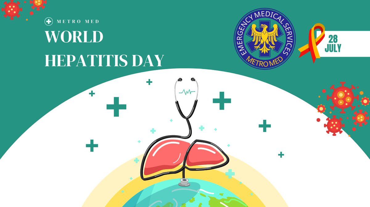 🎗️ World Hepatitis Day 🎗️ Let's remember the importance of prevention and regular check-ups. Hepatitis can be prevented and treated! 

<a href="/globalhepcnet/">Global Hepatitis Network - Canada</a> <a href="/AASLDtweets/">AASLD</a> <a href="/EuropeLiver/">European Liver Patients' Association</a> @<a href="/JHepatology/">Journal of Hepatology</a> @<a href="/EASLnews/">EASLnews</a> @<a href="/BCLC_group/">BCLC GROUP</a>

#Hepatitis #MetroMed #WorldHepatitisDay