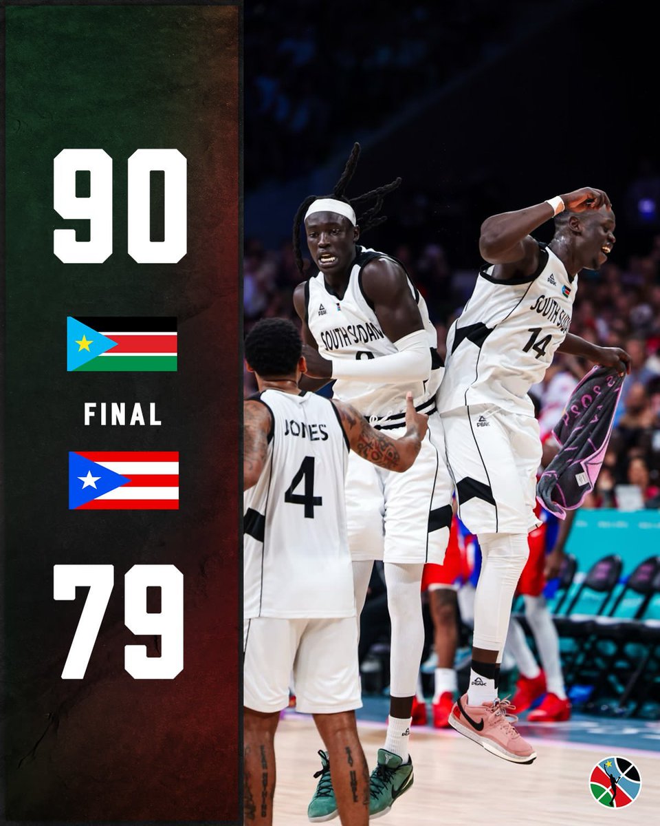 President Salva Kiir has returned home from South Africa where he met with President Cyril Ramaphosa.

The visit coincided with a moment of celebration after the Bright Stars secured a historic victory against Puerto Rico in the #Olympics . 

Congratulations, Team South Sudan.