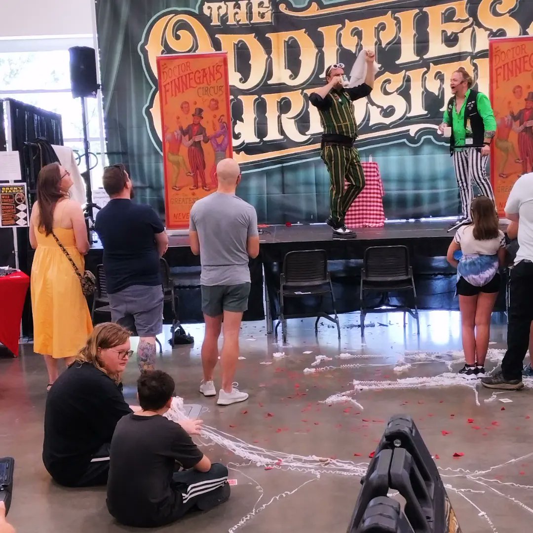 Spiderbilly8's tweet photo. We went to Grand rapids Michigan for the odysseys and curiosities me and the boys had fun https://t.co/wlHEiBLZUj