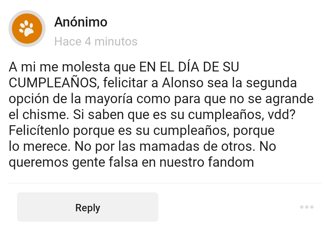 feliciten a alonso tontass