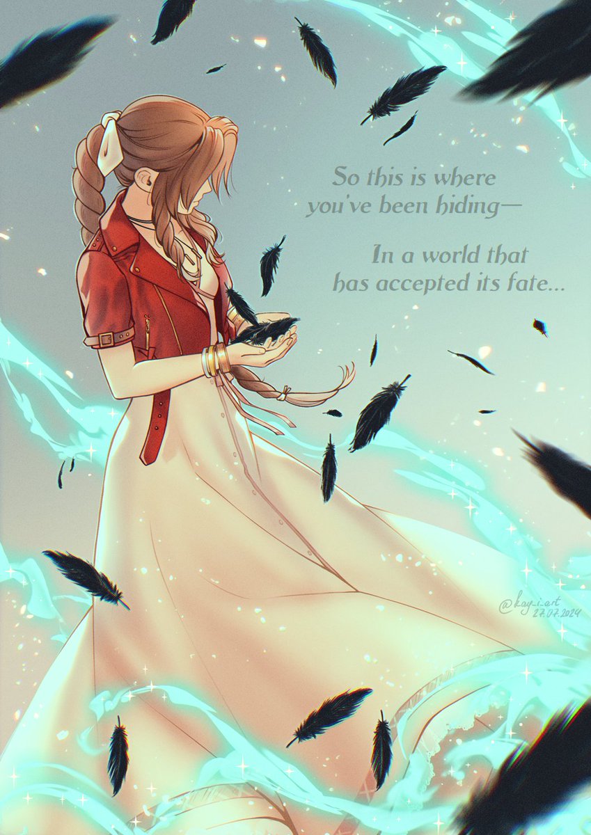 🌍𝒜𝑒𝓇𝒾𝒮𝑒𝓅𝒽 𝒲𝑒𝑒𝓀 2024☄️
Whispers in the Wind

#aerisephweek2024 #aeriseph #セフィエア週間2024 #セフィエア