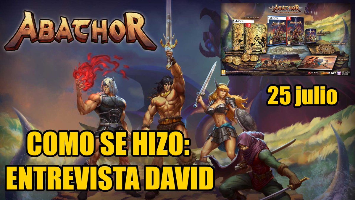 Juanje (@jdjuanje) on Twitter photo Ya disponible en vuestras plataformas de podcasting favoritas, la charla con <a href="/Abathor_Game/">Abathor 🎮 Garay GameDev</a> sobre el desarrollo de su juego con la visita de <a href="/riskwood/">José A. Martín Tello</a>
go.ivoox.com/rf/132142555 Ya disponible en vuestras plataformas de podcasting favoritas, la charla con <a href="/Abathor_Game/">Abathor 🎮 Garay GameDev</a> sobre el desarrollo de su juego con la visita de <a href="/riskwood/">José A. Martín Tello</a>
go.ivoox.com/rf/132142555