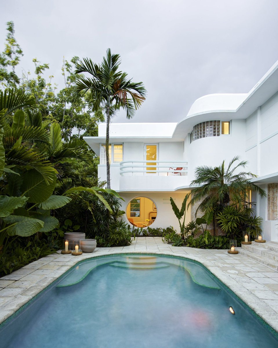 hutdesigns's tweet photo. The Art Deco Miami Home https://t.co/OfavLvQ7Oz