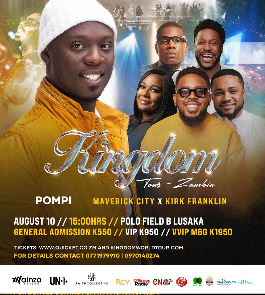 ThePompi's tweet image. I have 30 minutes on stage! Which of my songs do you believe should make it to my set list? 

#KingdomTour #MaverickCity