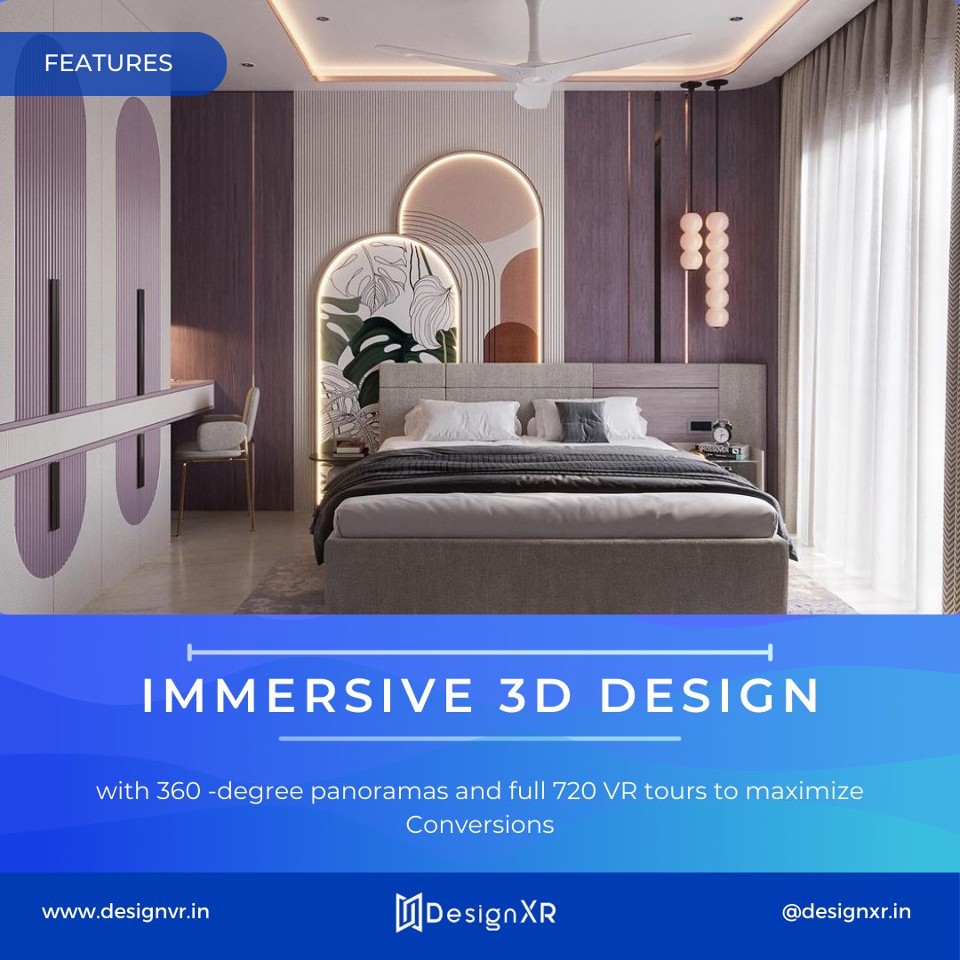 Step into the Future of Home Design! 🏡
Experience Immersive 3D Design like never before with 360° panoramas and full 720 VR tours. 
#DesignXR #InnovativeInteriors #VirtualReality #InteriorDesign #HomeDecor #3DDesign #FutureOfDesign #HomeGoals #InteriorInspiration #VRExperience