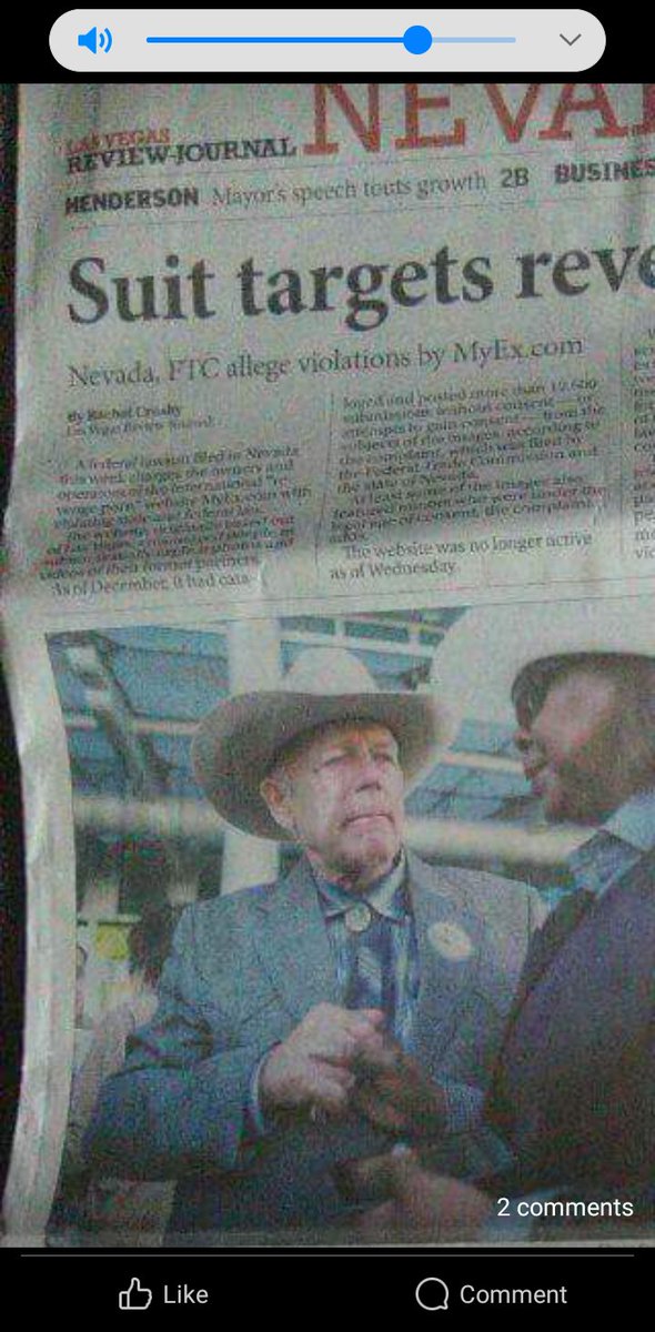 ANNETTE28696387's tweet photo. ANNETTE HAYNES WALKER &amp;MR CLIVEN BUNDY LAS VEGAS REVIEW JOURNAL JAN 2018 https://t.co/FCEJyyxr0q