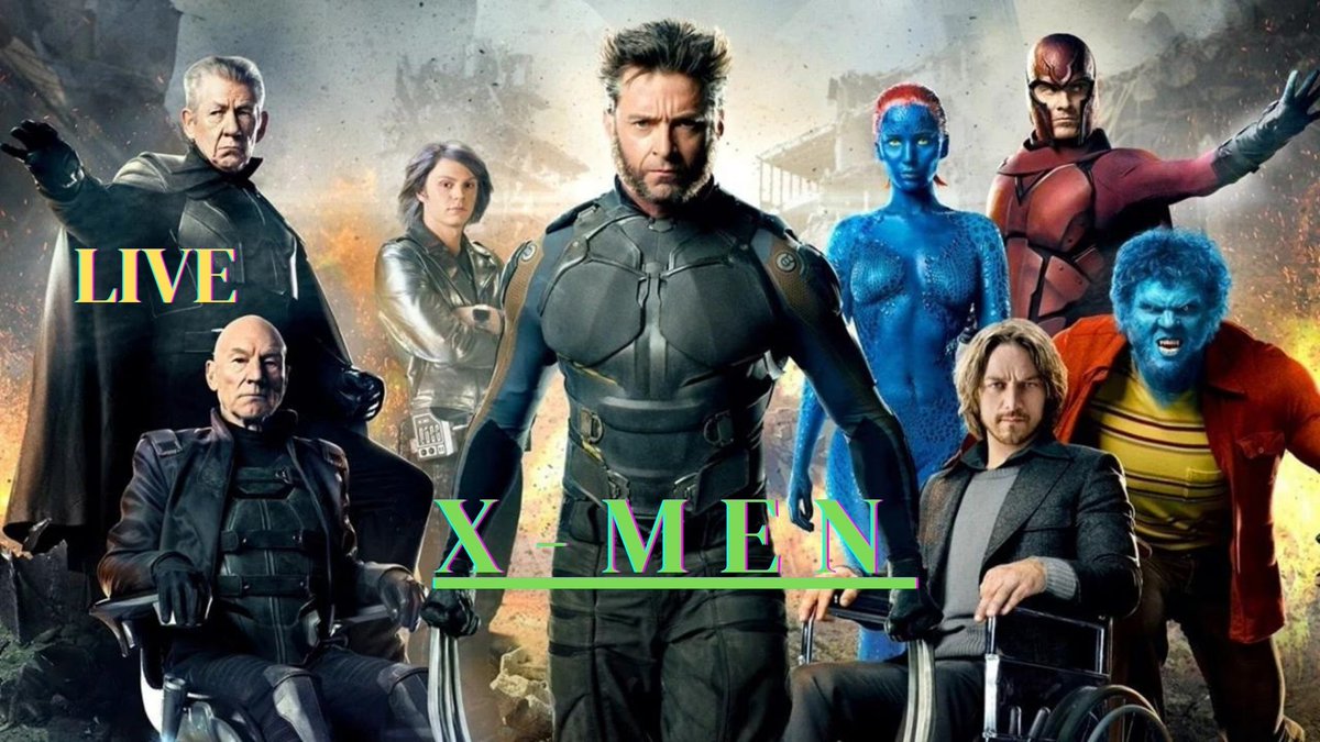 Rendez-vous 20H pour la 2ème partie dédiée à la franchise #xmen avec <a href="/Red_One89/">Red One</a> <a href="/MorganCinema/">Morgan et son ciné</a> et <a href="/LauraTVtwit/">Laura TV</a> #Deadpool #xmenfirstclass #Wolverine #xmendaysoffuturpast #cinematic #youtube 

Lien : youtube.com/live/SHoWikCd_…
