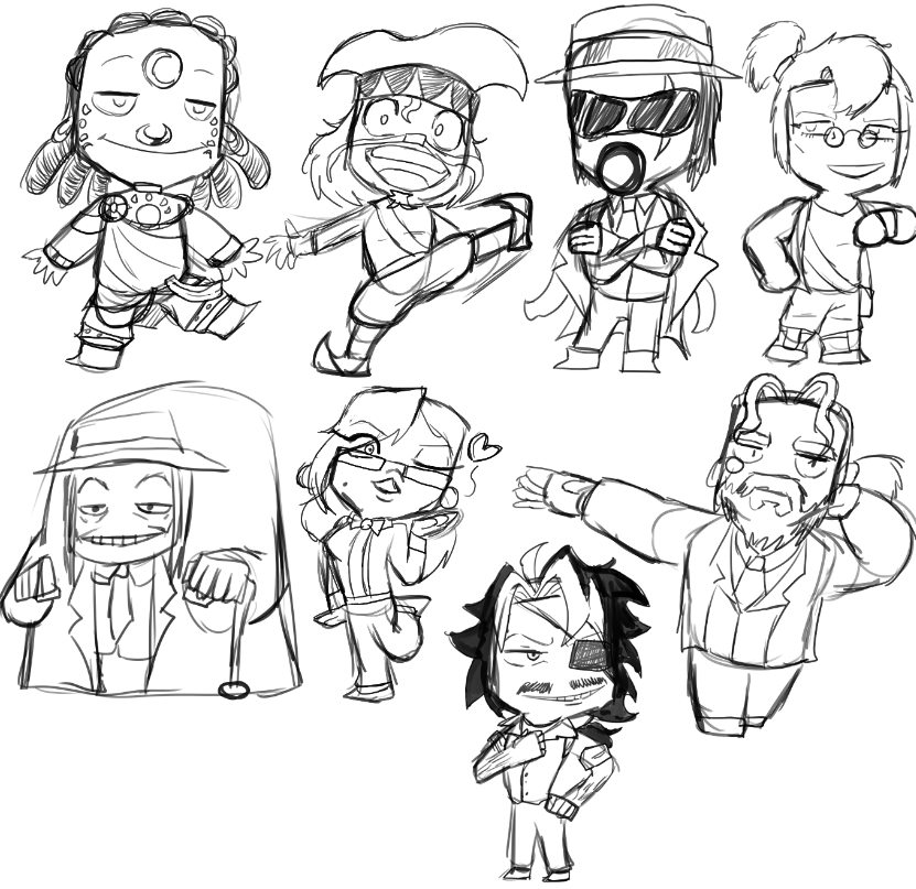 munuhnofficial's tweet photo. And that's the Chapter 1 Cast! Be ready for when the first chapter of Man in the Moon drops tomorrow! https://t.co/EtFB4rAJyO