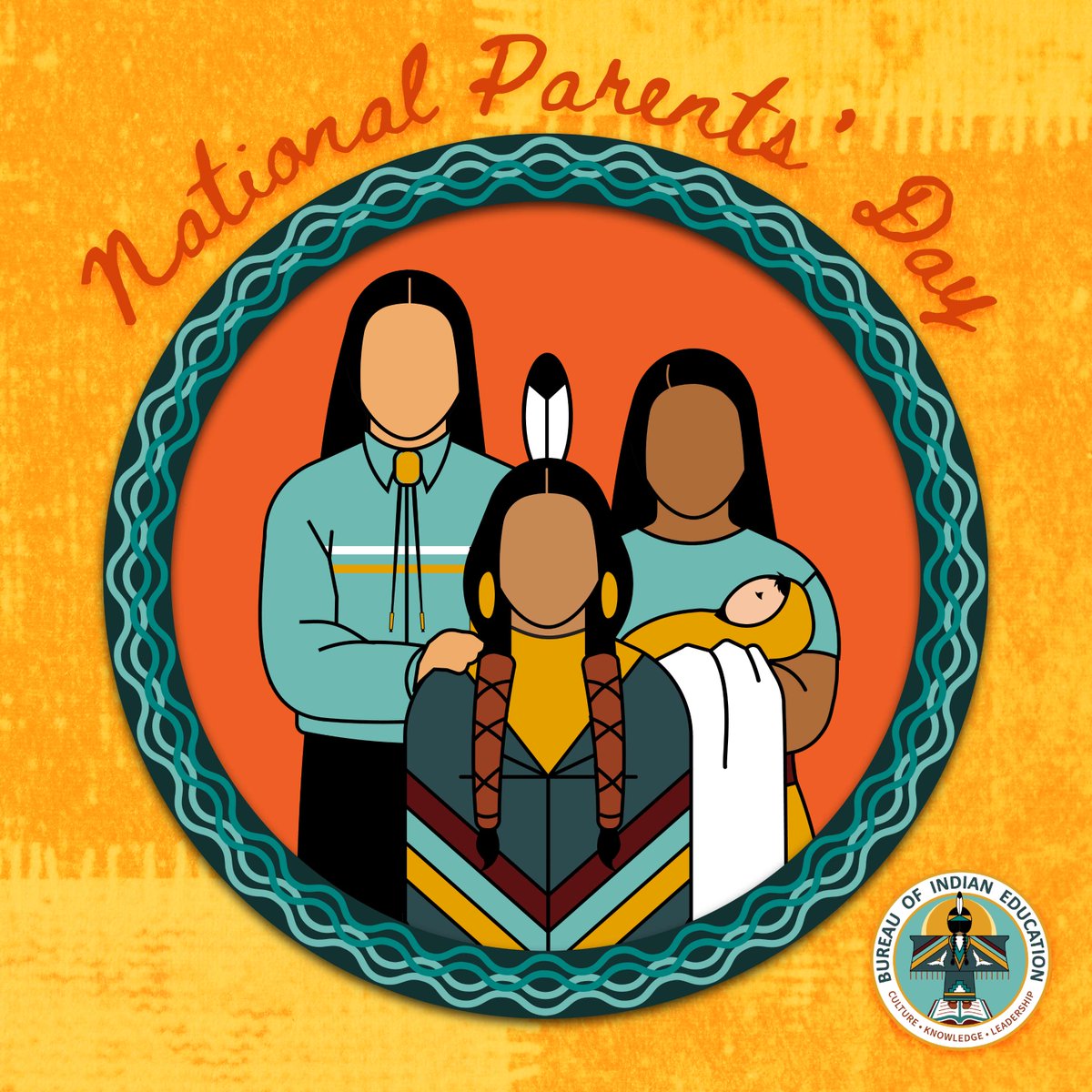 BureauIndianEdu's tweet image. Join us in celebrating parents' and guardians' incredible dedication, love, and guidance. At BIE, we honor their vital role in shaping the future of our communities and inspiring the next generation. Thank you for your unwavering commitment! 💖
 
#NativeEd