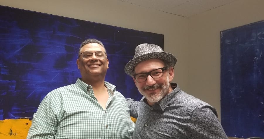 Look, a #flashback with producers <a href="/jeffastrof/">jeff astrof</a> and <a href="/TheRodneyBarnes/">Rodney Barnes</a> in our bunker at #universalstudios -- Since this, we've had projects like #Blackula and #ShiningVale. Lots to respect in this picture...