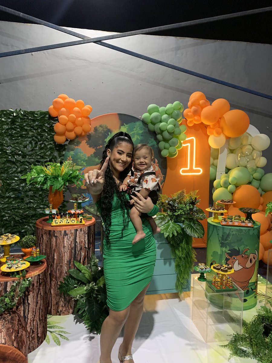 Enzito fez 1 🦁❤️