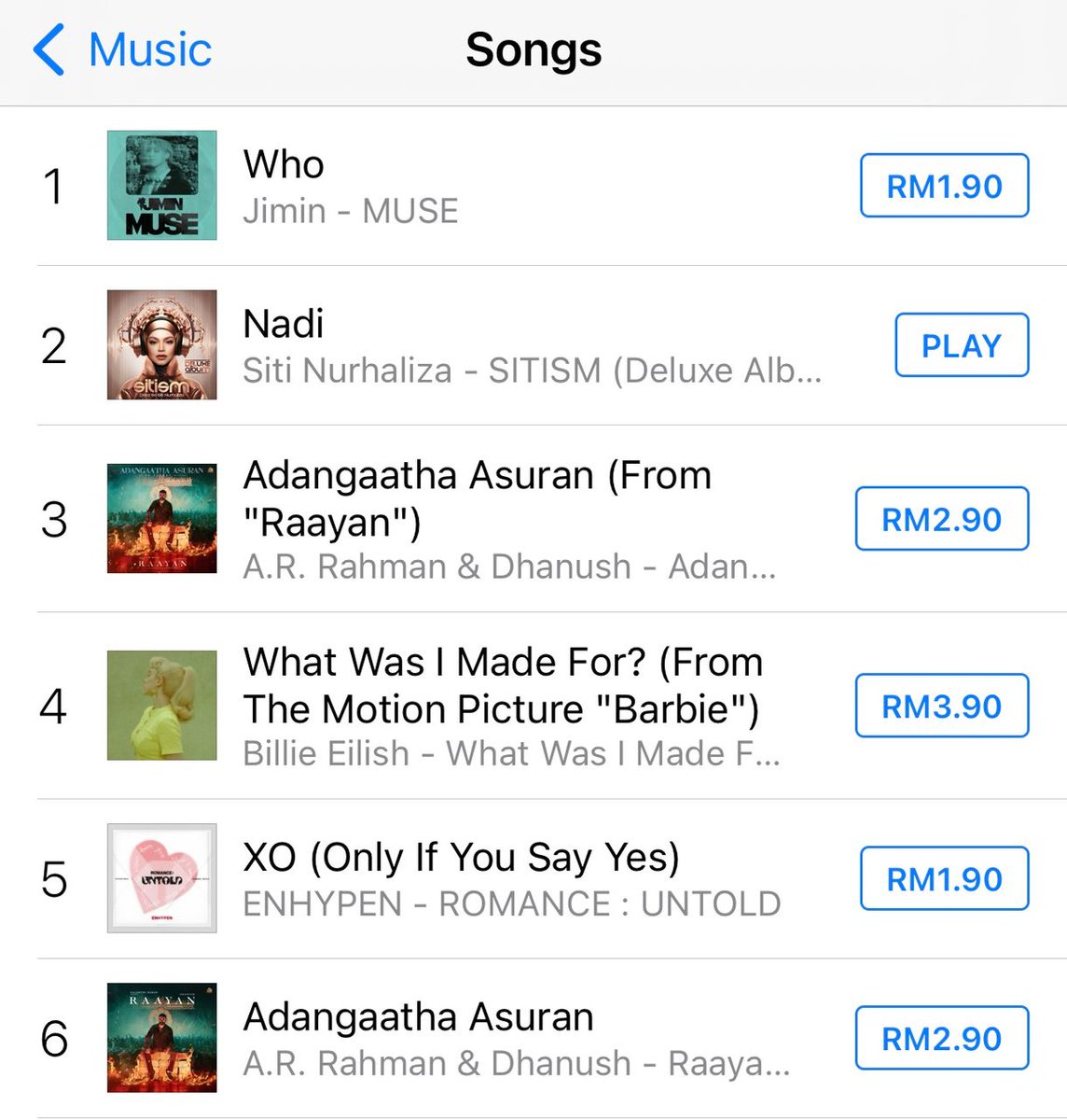 Surdin_Tengku's tweet image. Alhamdulillah...Lagu Nadi @CTNurhaliza11 No.2 Di Carta Itunes...Good job Sitizoners ❤️🤲👏👏😍

#Nadi
#SITISM
#SitiNurhaliza