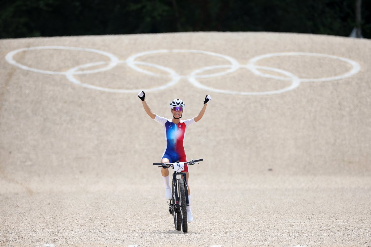 What.
A.
Ride.

#Paris2024 #MountainBike