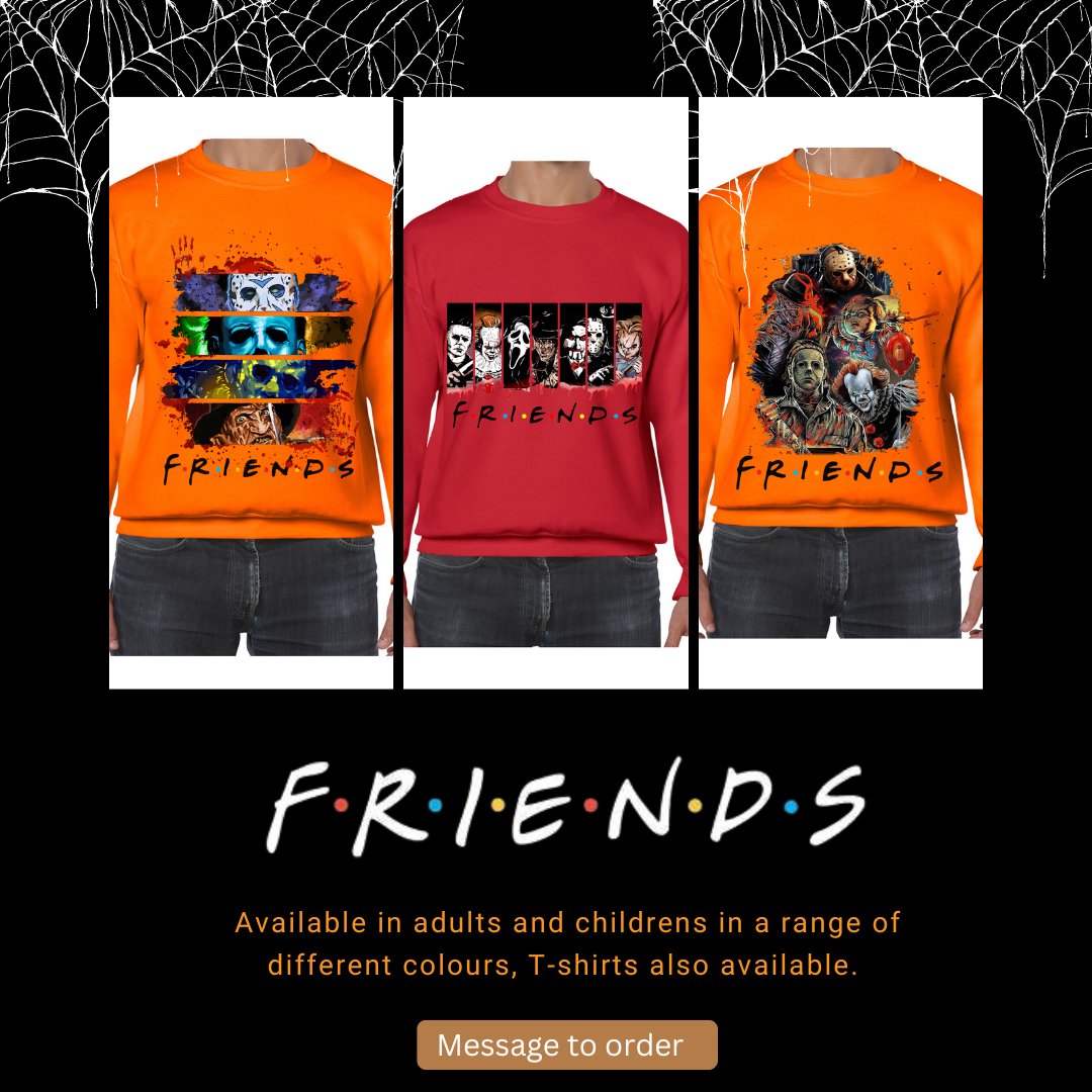 creations1862's tweet photo. Halloween friends range 🙌 https://t.co/Q9ra6DXg0G