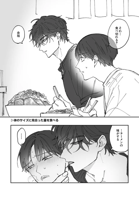 たくさん食べる/創作BL 