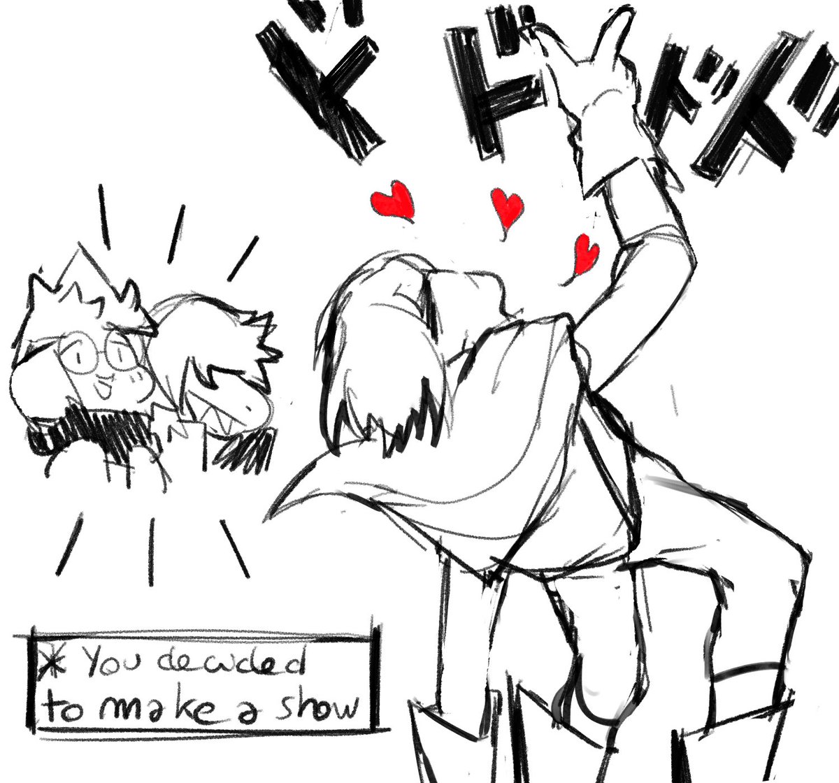 Ray_Draw12's tweet image. I always was too shy to upload this, but here I am! (Maybe a reupload if I already upload this Idk)

#DELTARUNE #undertale
#deltarunefanart #drawings