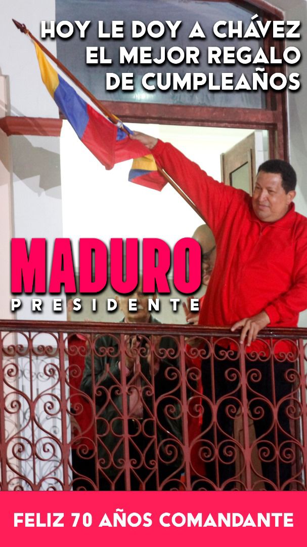 ChávezVive 
#ChávezCorazónDelPueblo
#CubaPorLaVida 🇨🇺🇻🇪
<a href="/mmcvencar/">Brigada Médica Cubana en Carabobo</a> 
<a href="/cubacooperaven/">Brigada Médica Cubana en Venezuela</a>