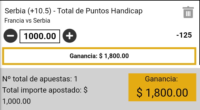 SaiPicks's tweet photo. Juegos Olimpicos 🏐
Francia vs Serbia
Pick: Serbia +10.5

Like ❤️ y RT 🔄 si me sigues en esta apuesta https://t.co/npbabwazqm