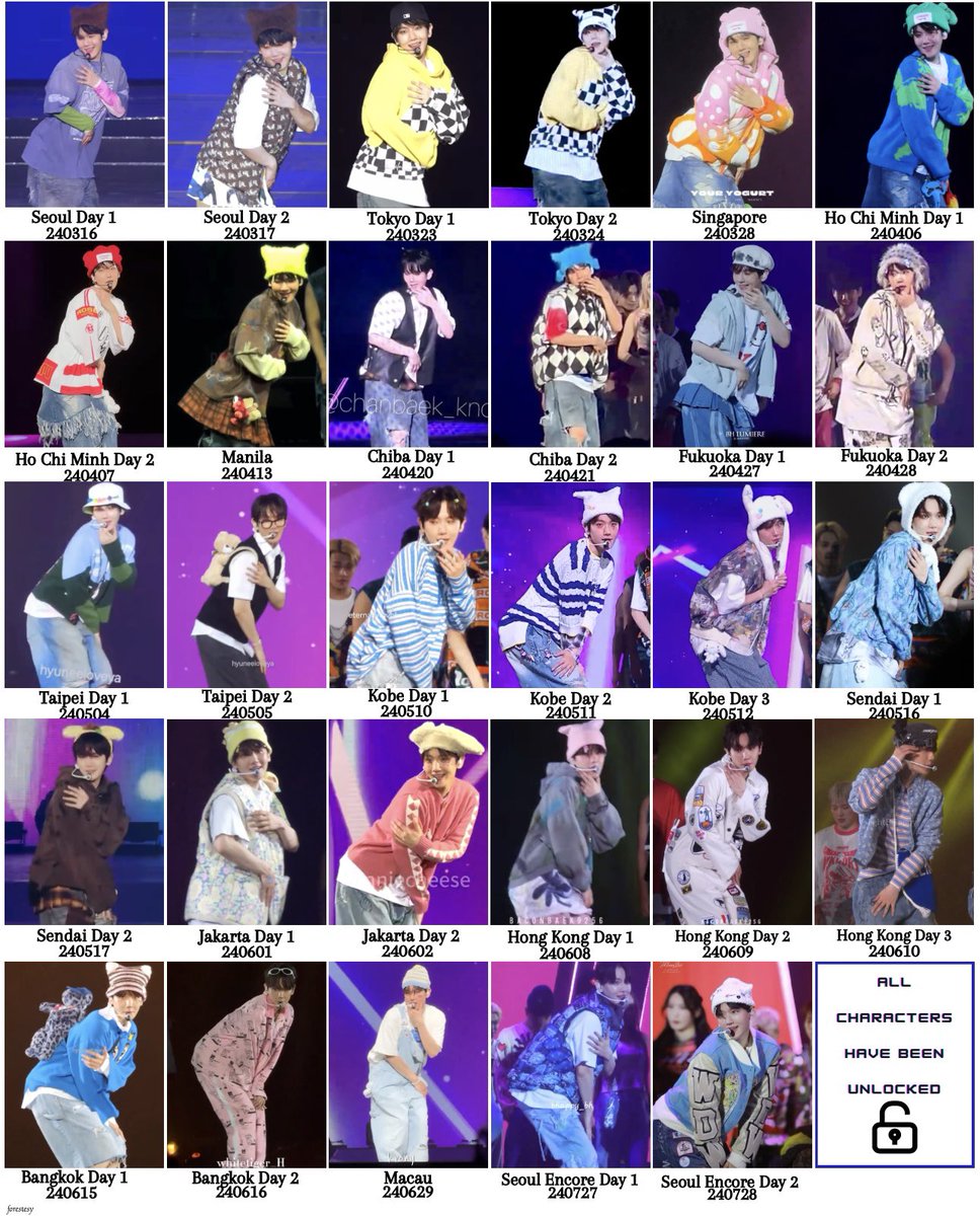 4 months, 14 cities, and 29 Shows
The Lonsdaleite Tour has officially ended
Thank you, Baekhyun 🤍