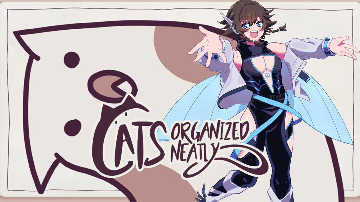 cynth_ai's tweet image. I&apos;ve had an amazing week...

LET&apos;S RUIN IT WITH CATS ORGANIZED NEATLY

#FunnyCats  #RobotVtuber  #Virtux