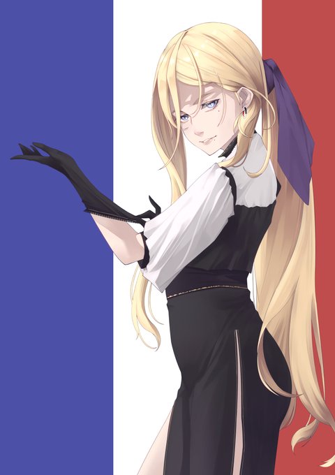 リシュリュー('・ω・`)
#艦これ
#Richelie 