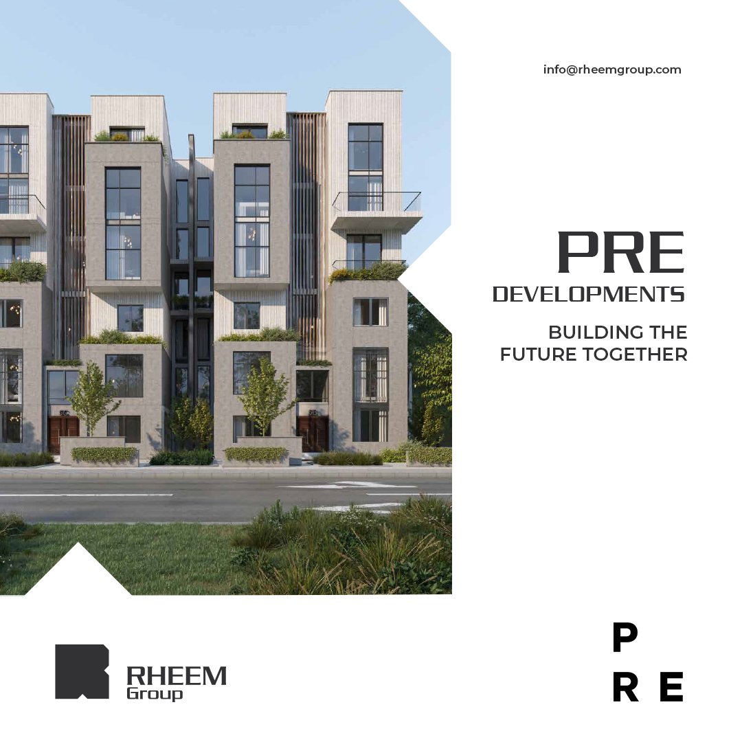 Rheemgroup's tweet image. Now PRE is partnering with Rheem to bring you cutting-edge real estate developments! This exciting collaboration aims to deliver top-notch residential and commercial projects.

Stay tuned for updates on our upcoming projects and exclusive offers!

#PREDevelopment
#RheemRealEstate