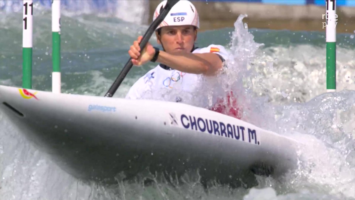 Info_Olimpica's tweet photo. 👏 ¡Maialen Chorraut se clasifica A LA FINAL del K1 de piragüismo slalom por CUARTOS Juegos consecutivos!

🛶 La piragüista española queda entre las 12 mejores de la semifinal y se jugará las medallas a una bajada. 

💪 Difícil, pero no imposible. https://t.co/w03sOPAfLi