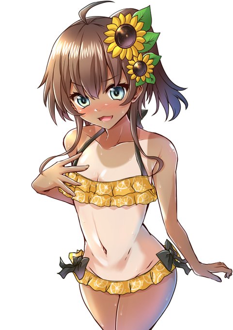 水着の夏色まつりさん
描いてみました 