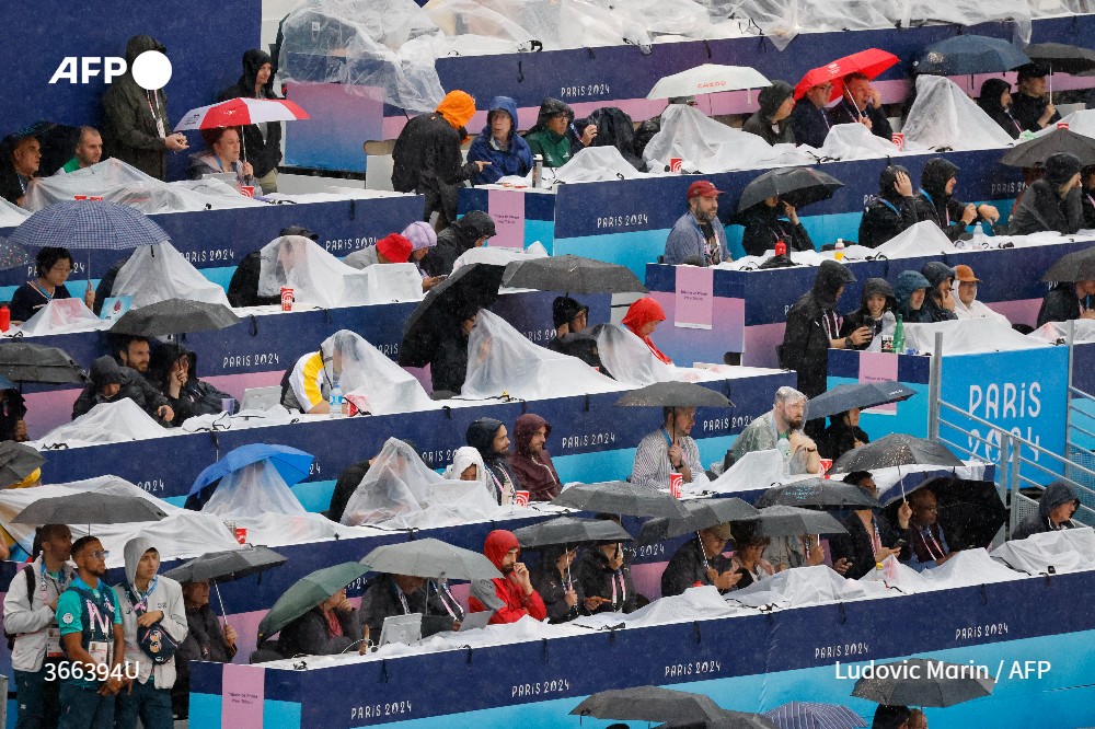 📷 [MAKING-OF] Cérémonie d'ouverture des JO : certains journalistes de l'#AFP préparaient la couverture depuis un an, scrutant le moindre détail pour déterminer la meilleure position, mais la pluie a bouleversé leurs plans #AFP #Paris2024

➡️ u.afp.com/5B8t