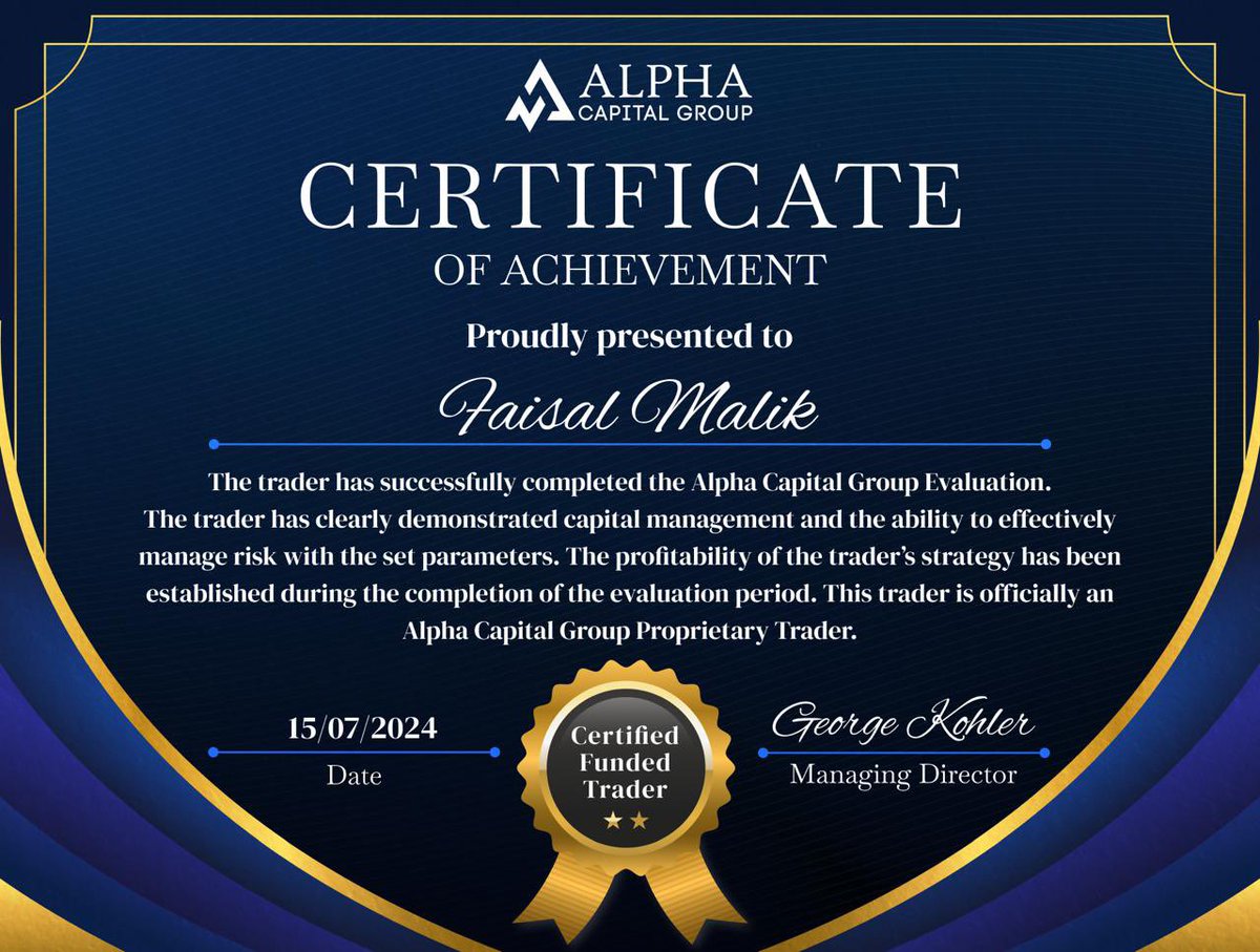 homansays's tweet photo. Finally , After a long year of dedication and hard work. ๐
#FundedTrader
#TradingIsFun https://t.co/AhiyGFSOcF